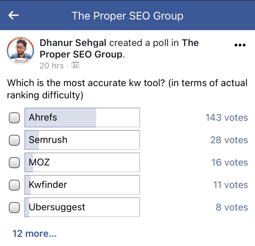 The proper seo group screenshot